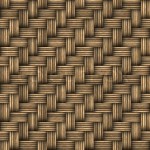 Wicker Woven Basket Texture