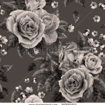stock-photo-seamless-monochrome-floral-pattern-with-roses-on-dark-background-watercolor-197850203